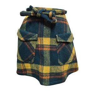 Cloak & Dagger Brookelynn Starne Birkin Mini Wrap Skirt Wool